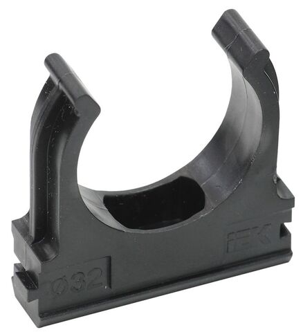 ELASTA Держатель с защелкой CF32 черный (5шт/компл) IEK