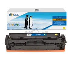 Картридж G&G 201A для HP CLJ M252, 252N, 252DN, 252DW, M277n, M277DW, with chip (1 400), желтый (замена CF402A)