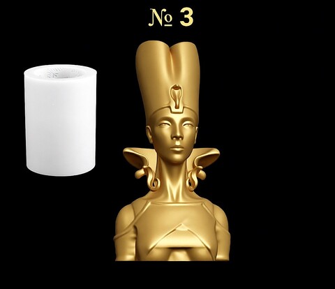 Силиконовый молд Бюст № 3 