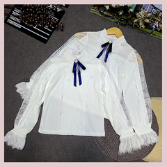 Блуза девочке (9-13) 260415-WD205