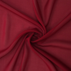 Ткань Шифон, 80 гр/м2, 150 см, Рубиновый