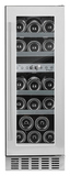 Винный шкаф Temptech STHLM STX30DS нерж. сталь