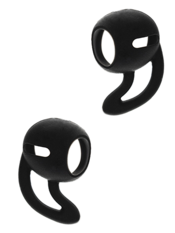 Амбушюры для наушников Apple AirPods Pro (с заушиной) v2 (Чёрный)