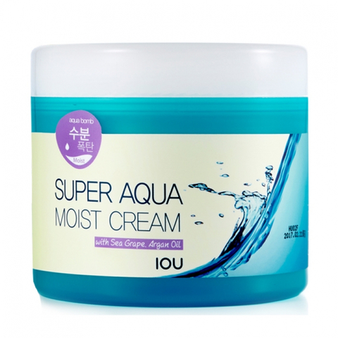 Welcos Iou Крем для лица увлажняющий с гиалуроновой кислотой Iou Super Aqua Moist Cream