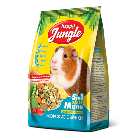 Happy Jungle корм для морских свинок 400 г