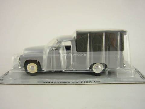 Warszawa 200 Pick-Up grey 1:43 DeAgostini Kultowe Auta PRL-u #32