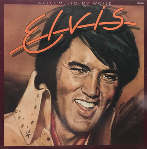 Виниловая пластинка. Elvis Presley – Welcome To My World (Б/У) (Caravan Vinyl)