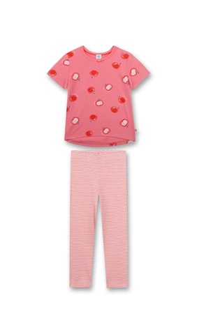 Пижама с коротким рукавом для девочки Sanetta 233092 38040