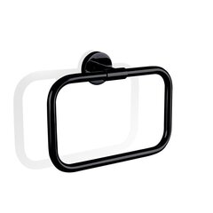 Decor Walther 0531260 Decor Walther Basic HTR Полотенцедержатель кольцо, цвет: черный матовый фото