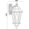 Светильник садово-парковый, 60W 230V E27 черное золото, PL151 (Feron)