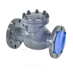 Клапан обратный сталь поворотный 19с76нж Ду 50 Ру16 фл нерж Китай