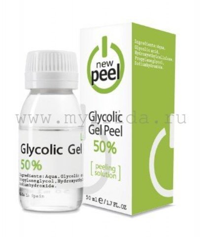 Гликолевый пилинг 50% Glycolic Gel-Peel 50%, 50 мл
