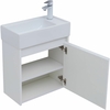 Aquanet 302522 Тумба с раковиной Nova Lite 50 1 дв. цв. бел. глянец (302522)