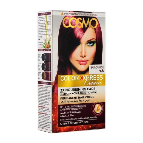 Cosmo Xpress Cream Burgundy 4.6