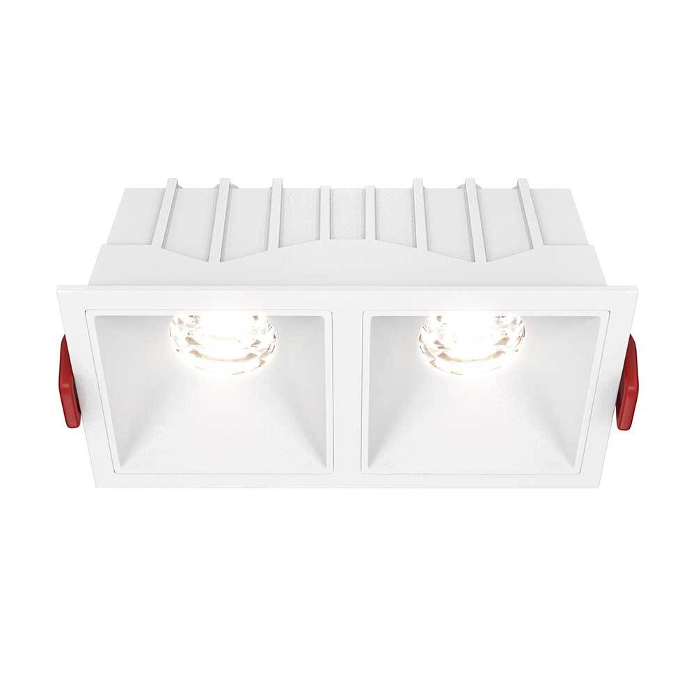 Встраиваемый светильник Maytoni Alfa LED DL043-02-10W4K-SQ-W