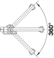 Смеситель Blanco Culina-S Mini схема