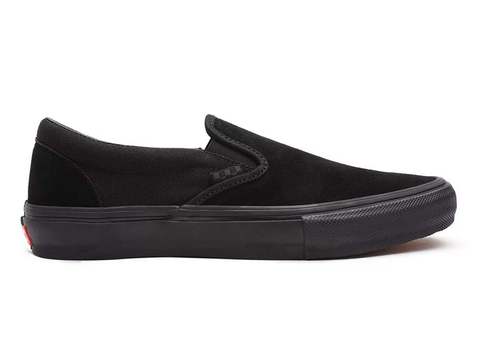 all black shoes slip on