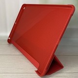 Чехол книжка-подставка из кожи и TPU для iPad Air 3 (10,5") - 2019 (Красный)