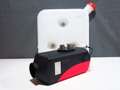 Автономный отопитель салона 12В 5 кВт A2 Чёрно-розовый