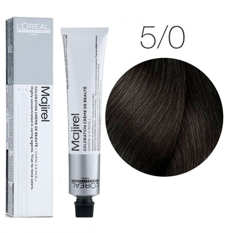 L'Oreal Professionnel Majirel 5.0 (Светлый шатен глубокий) - Краска для волос