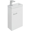 Aquanet 254037 Тумба с раковиной Нота 40 (Moduo) цв.белый (254037)