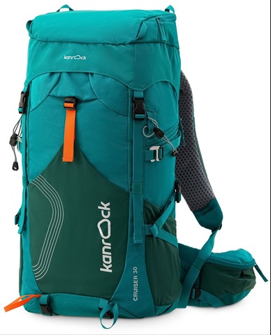 Картинка рюкзак туристический Kanrock Cruiser 30 Sea Green - 1