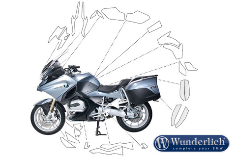 Прозрачные наклейки для защиты краски VentureShield BMW R1200RTLC