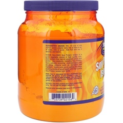 Now Foods, Sports, изолят соевого белка, натуральный без вкуса, 544 г (1,2 фунта)