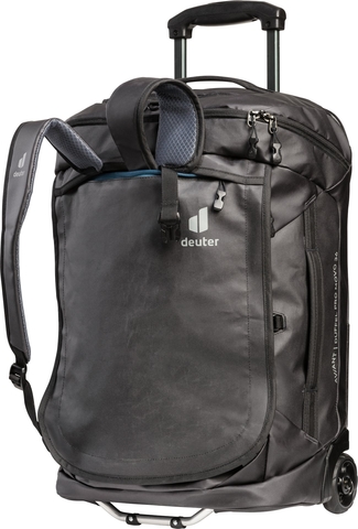 Картинка сумка на колесах Deuter Aviant Duffel Pro Movo 36 black - 7