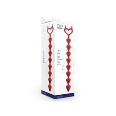 Анальные шарики Bestla, цвет бордовый