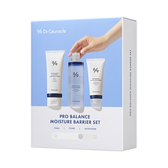 Dr. Ceuracle, Набор «Для повышения иммунитета кожи» Pro Balance Moisture Barrier Set (смягчащая пенка, тонер, крем)