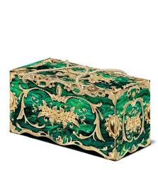 МАЛАХИТОВАЯ ШКАТУЛКА 1500г