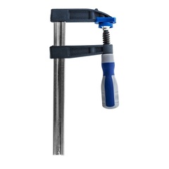 Струбцина F-образная КОБАЛЬТ 80 х 200 мм, двухкомпонентная рукоятка (Арт. 244-551)