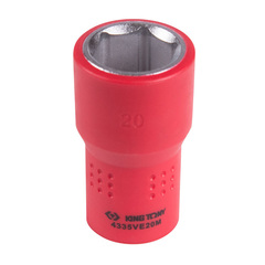 KING TONY (4335VE20M) Головка торцевая диэлектрическая шестигранная 1/2", 20 мм