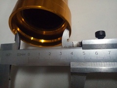 Внешний стакан пера вилки для Yamaha R1 2007-2008 г.в. Золотые