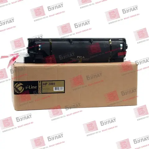 Драм-юнит / Фотобарабан / Drum БУЛАТ s-Line MP2001 (MP2501) для Ricoh Aficio MP 2001, MP 2501 (60000 стр.) в сборе с барабаном и девелопером, ref