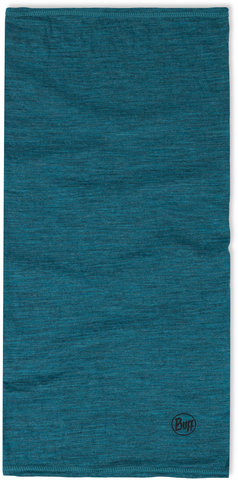 Картинка шарф-труба Buff Wool lightweight Solid Teal - 5