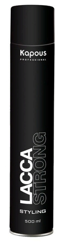 Капус Лак аэрозольный для волос сильной  фиксации  линии Studio Professional 500 мл