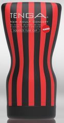 Мастурбатор Tenga Squeeze Tube Cup Hard, жёсткая стимуляция, 15.5 см