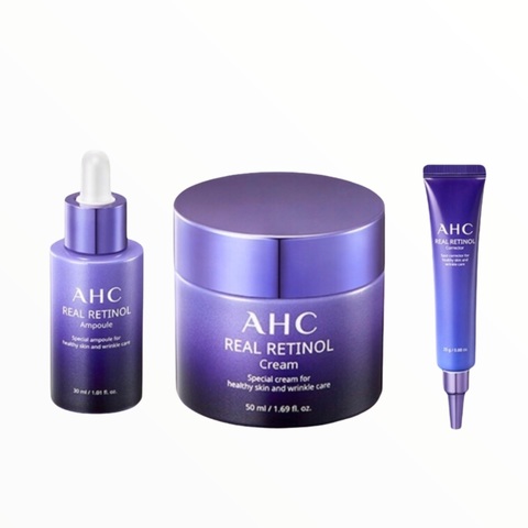 AHC real retinol special care set