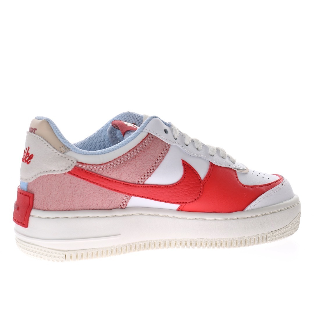 air force 1 shoes red and white