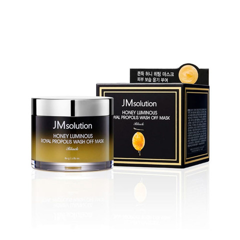 JM Solution Honey Luminous Royal Propolis Wash Off Mask детокс-маска для лица с экстрактом прополиса и пептидами