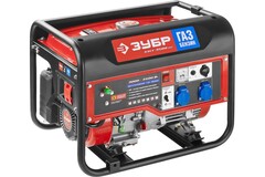 Генератор многотопливный Зубр ЗЭСГ-3500-М2 - [3 кВт / 220V]