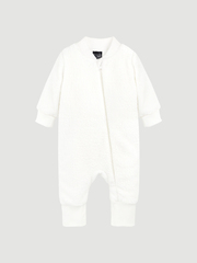 Утеплённый комбинезон Mjölk White, на манжетах