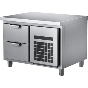 Стол холодильный низкий HAPPYCHEF TC GL 2-CR