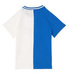 Детская теннисная футболка Lacoste Kids Sport x Daniil Medvedev Jersey T-Shirt - blue/white