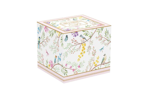 Набор чашек с блюдцами 2шт 80мл Easy Life Пение птиц