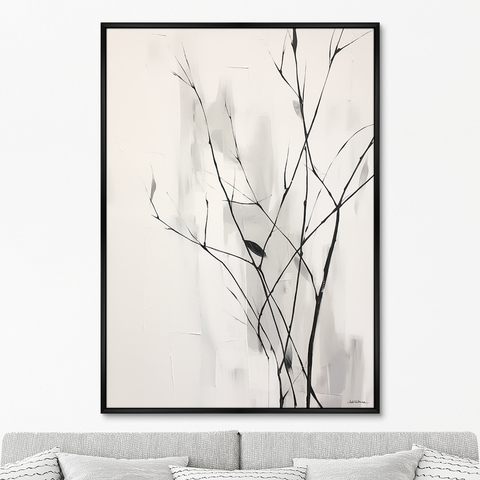ArtNoMore - Репродукция картины на холсте Branches in the autumn, No 1, 2024г.