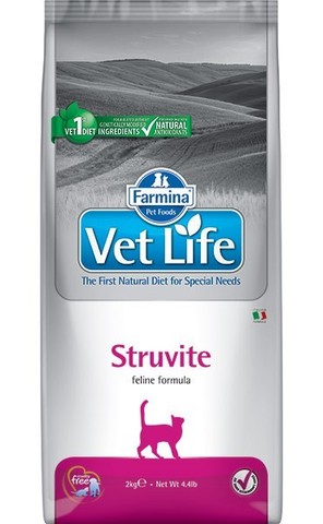 Сухой ветеринарный корм Farmina Vet Life Cat Struvite