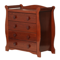 БИ 777 Комод с пеленальным столиком (натуральный бук)